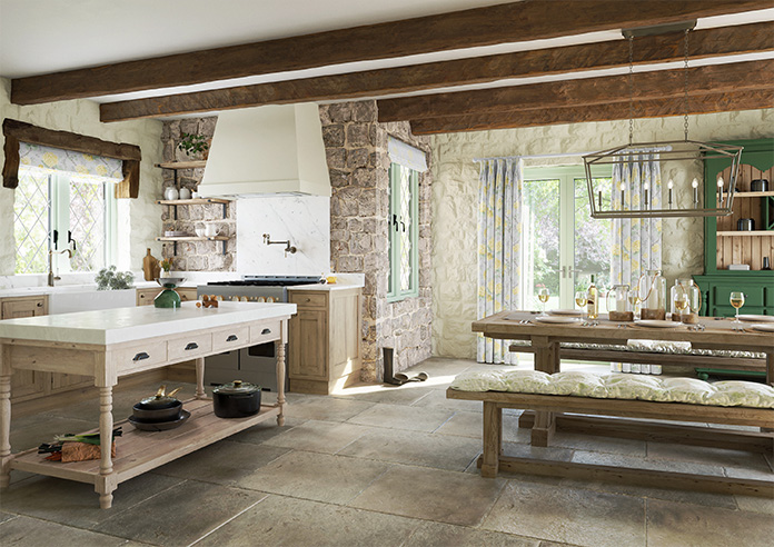 Bouquet Velvet, Primrose - Made to Measure Curtain - Image 8